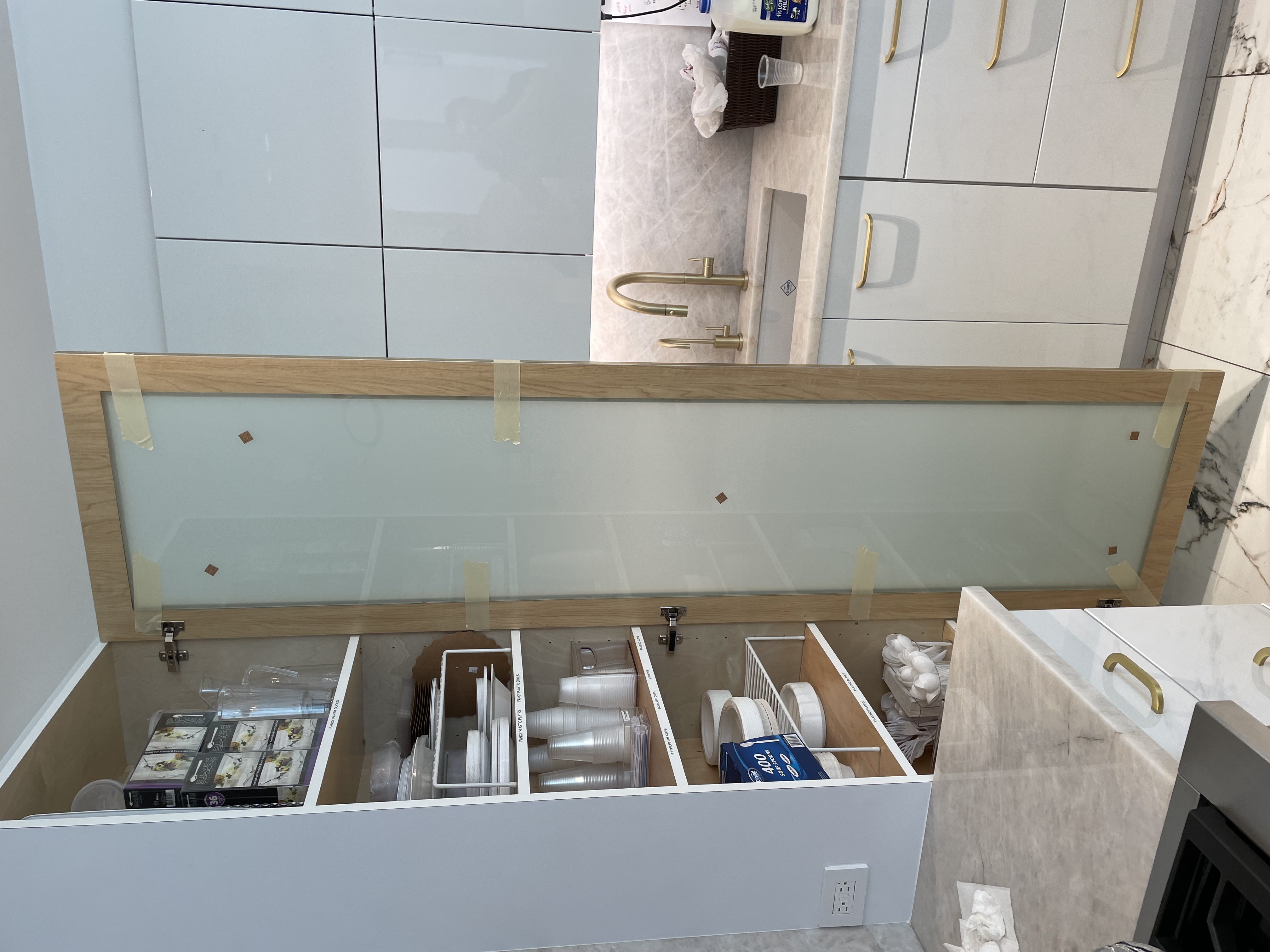 White Laminate Glass